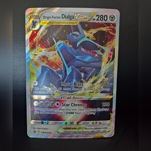Origin Forme Dialga VSTAR Pokémon Jumbo Trading Card